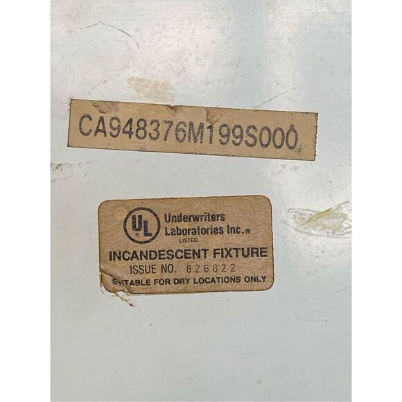 Vintage Brass and Glass Half Round Sconces - 1990s - Postmodern - Neo Art Deco - Picture 4 of 5